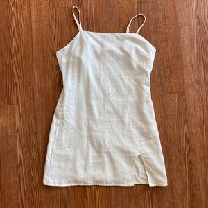 Pacsun Linen Slit Dress